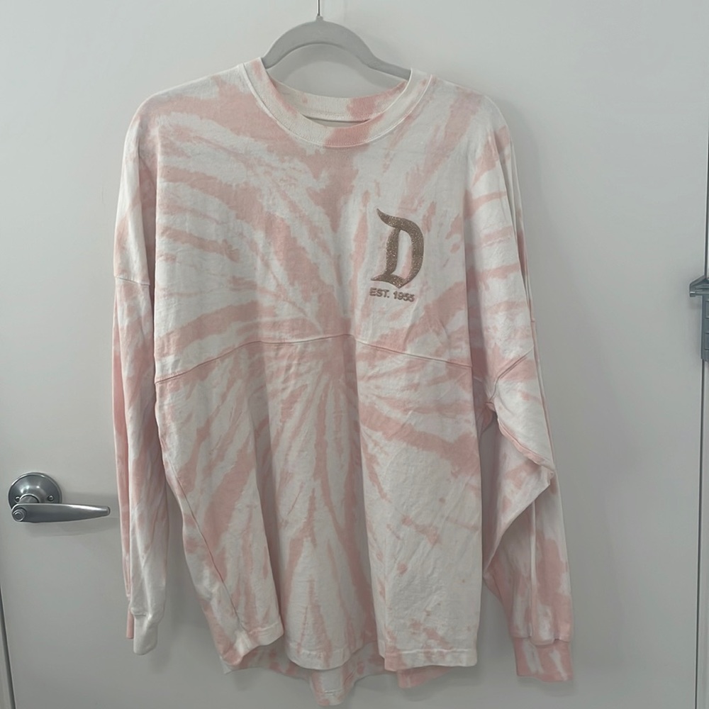 Disneyland Pink & White Tie-dye Spirit Jersey